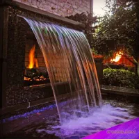 انواع آبنما (بارانی.پرده آب.کرتین استخری)|مصالح و تجهیزات ساختمان|مشهد, سازمان آب|دیوار