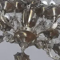 لوستر تمام برنج ملائکه|لوستر و چراغ آویز|اصفهان, دشتستان|دیوار