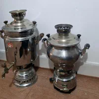 سماور گازی ۶لیتری و ۱۰لیتری،کاملا سالم