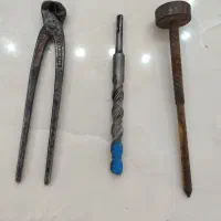 ابزار انبرآرماتور بندی و مته 23 سانتی و
