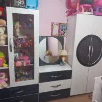 سرویس سیسمونی کمدو تخت نوجوان درحدنو