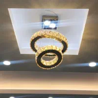 یک عدد لوستر 2 شاخه کاملا سالم و نو|لوستر و چراغ آویز|کرمانشاه, |دیوار