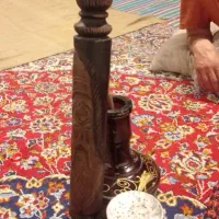قلیون دو سیب چوب سرخ