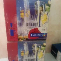 دو دست پارچ و لیوان لومینارک اصل