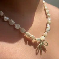 گردنبند مروارید پرورشی