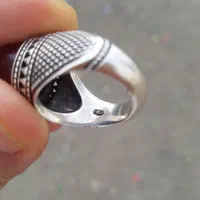 انگشتر دستساز عقیق کهنه|جواهرات|ری, دولتآباد|دیوار