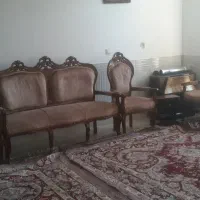 مبل چوب گردو سلطنتی|مبلمان خانگی و میز عسلی|کازرون, |دیوار