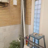 قفسه فلزی دیواری|کتابخانه، شلف، قفسه‌های دیواری|قم, زنبیل آباد|دیوار