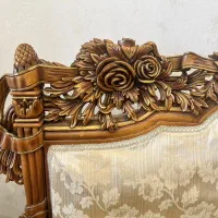 مبلمان کلاسیک درباری آنتیک و مزین به هنر منبت کاری