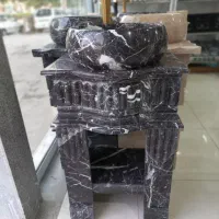 روشویی سنگی مربع ، دستشور سنگی توکار|لوازم سرویس بهداشتی|مشهد, نظام دوست|دیوار