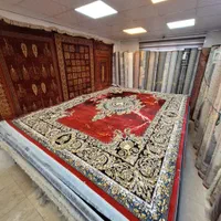فرش کاشان فرش ۹ متری لاکی قرمز بی سی اف|فرش|مشهد, امیر المومنین|دیوار