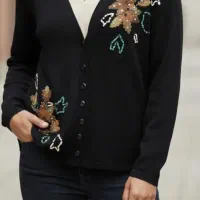 ژاکت زنانه مجلسی خاص سایز لارج