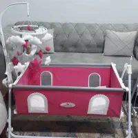 آویز گهواره یا تخت|اسباب و اثاث بچه|بیرجند, |دیوار