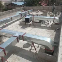 کانال سازی. دریچه.فلاشینگ.داکت اسپلیت.فن کویل