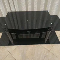 میز تلویزیون شیشه ای مشکی