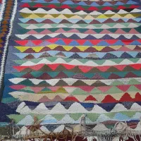 دوتا گلیم دستبافت|گلیم، جاجیم، گبه|کوهدشت, |دیوار