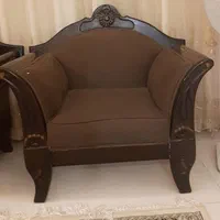 فروش یک دست مبل راحتی ۸ نفره در حد نو|مبلمان خانگی و میز عسلی|اصفهان, محله اسلامی|دیوار