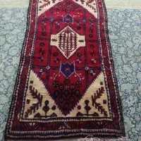 قالیچه دستباف طرح هندسی اصیل سبک قبیله ای