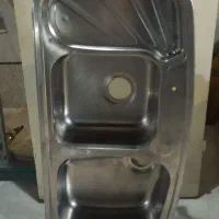 سینک دوقلو بسیار تمیز|مصالح و تجهیزات ساختمان|شیراز, تحویلی|دیوار