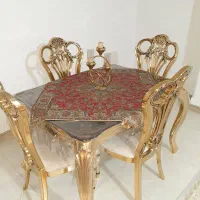 میز ناهار خوری پلیمری برند چوبنی
