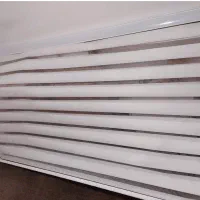 پرده زبرا سفید