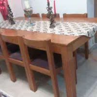 میز ناهار خوری  چوب گردو