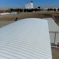 سقف شیبدار  شیروانی سوله وغیره،،