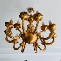 لوستر برند انصاری دو عدد|لوستر و چراغ آویز|کرج, کوی کارمندان جنوبی|دیوار