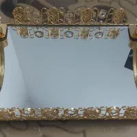 ست چایخوری فلزی طلایی|ظروف سرو و پذیرایی|قم, پامنار|دیوار