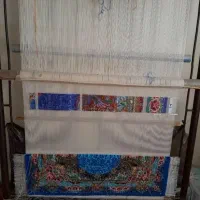 چله کشی تابلوفرش دستبافت