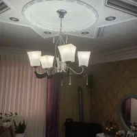لوستر سقفی لامپ دار دو عدد