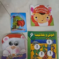 تعدادی کتاب کودک ۲ تا ۴ سال در حد نو