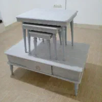 ۲ دست میز جلو مبلی و عسلی نو  آکبند|مبلمان خانگی و میز عسلی|بندرعباس, |دیوار