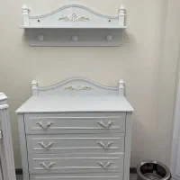 تخت و کمد و دراور نو کودک