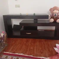 میز تلوزیون چوبی mdf بسیار تمیز