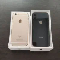 آیفون x 256 و آیفون 6s 64|موبایل|تهران, کاج|دیوار