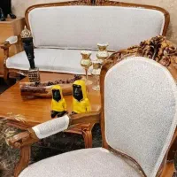 مبل نیو کلاسیک به دلیل تغییر شغل نصف قیمت