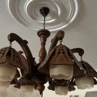 لوستر|لوستر و چراغ آویز|تهران, ستارخان|دیوار