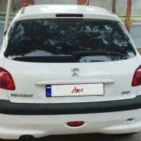 پژو۲۰۶ بی رنگ مدل ۹۸