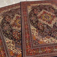 جفت نه متری گل ابریشم اعلا بافت قشقایی/اقساط