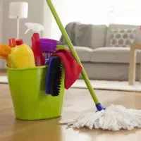 نظافت حرفه‌ای منزل با سرعت بالا و کار های فنی