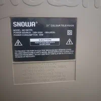 تلویزیون ۲۱ اینچ اسنوا ، صنام سالم و کارکرده|تلویزیون و پروژکتور|خرمآباد, |دیوار