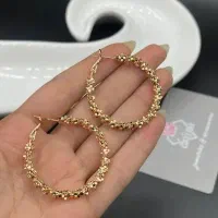 گوشواره حلقه ای خاویاری بزرگ|بدلیجات|اصفهان, کردآباد|دیوار