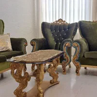 فروش مبل۷ نفره با میز در حد نو