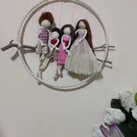 تعدادی دیوارکوب فرشته مکرومه|صنایع دستی و سایر لوازم تزئینی|شهریار, شهریار|دیوار