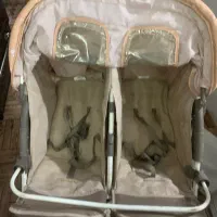 کالسکه دوقلو خارجی|کالسکه و لوازم جانبی|قم, تعویض پلاک|دیوار