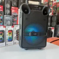 اسپیکر چمدانیGTS با میکروفن بیسیم