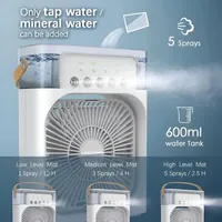 پنکه و کولر رومیزی چندکاره مدل Air Cooler Fan|پنکه و تصفیه‌کنندهٔ هوا|یزد, |دیوار