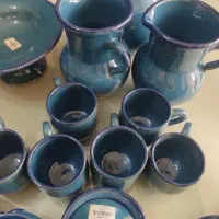 قلیون چوبی،ظرف سفالی و روحی