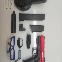 تفنگ تیر ژله ای Glock 817 (فروش دوتایی)|اسباببازی|تبریز, |دیوار